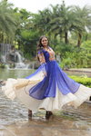KA 5036 Kora Cotton Navaratri Special Mom Daughter Lehenga Choli Wholesale Shop In Surat